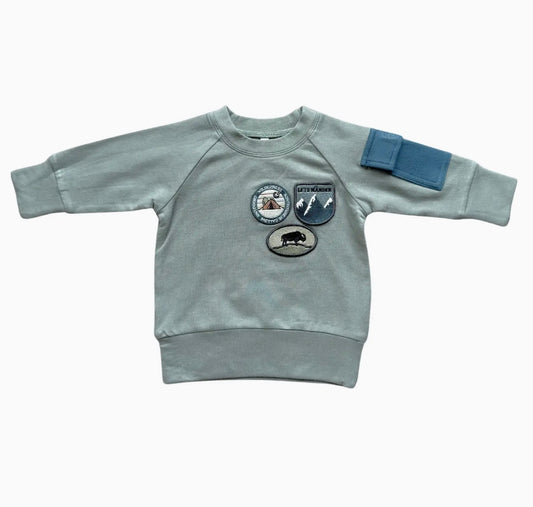 Green Camper Sweater