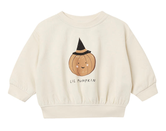 Relaxed Fleece Sweatshirt Lil Pumpkin