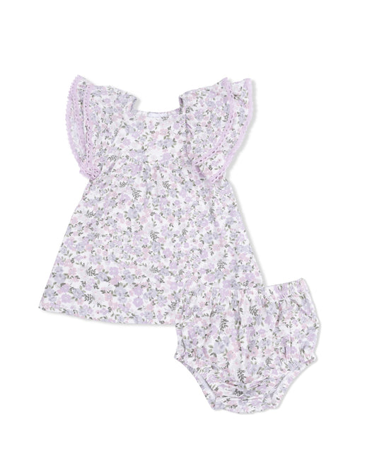 V-Neck Dress and Bloomer