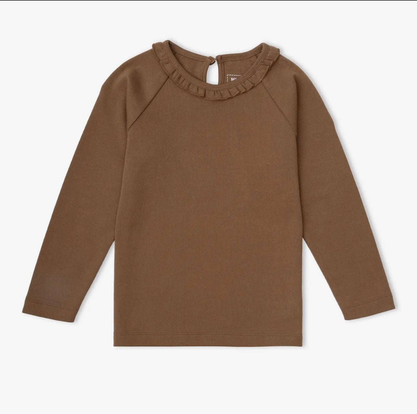Ruffle Long Sleeve Tops