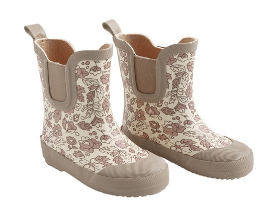 Rain Boots Pink Blossom