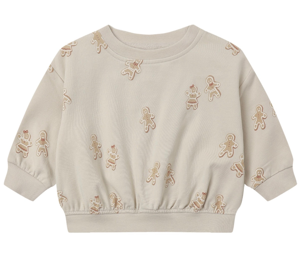 Relaxed Fleece Sweatshirt Gingerbread