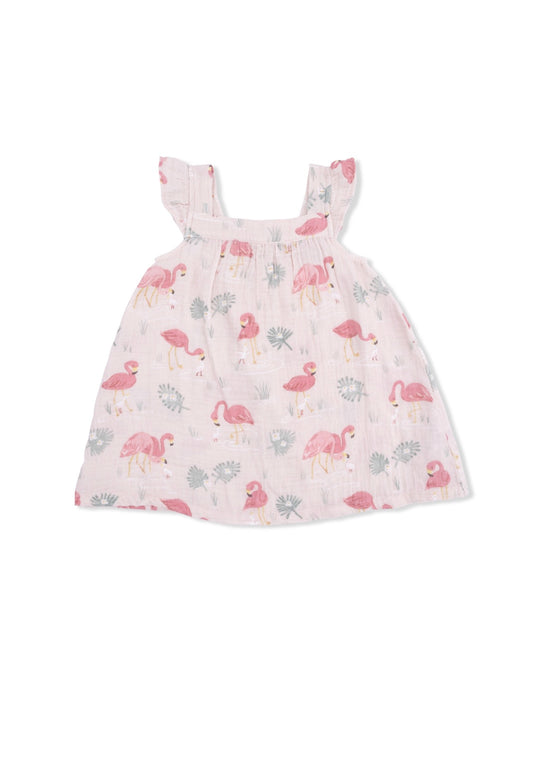 Flamingo Sundress and Bloomer