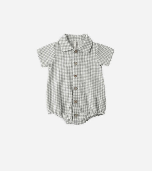 Gingham Romper