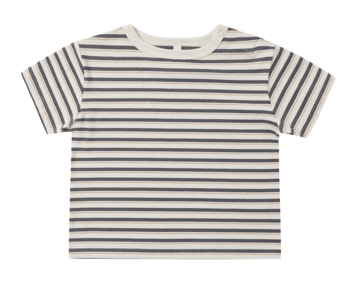 Boxy Tee Vintage Stripe
