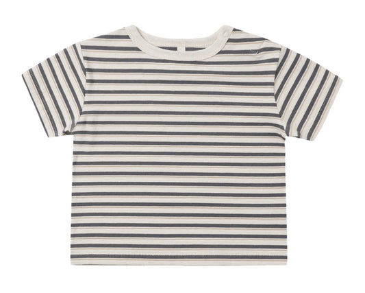 Boxy Tee Vintage Stripe