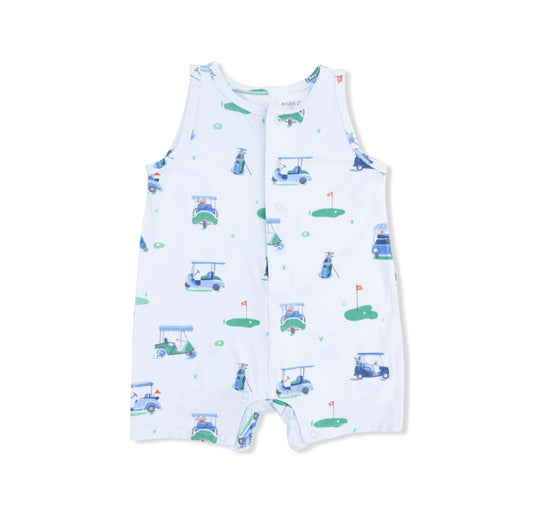 Sleeveless Shortie Romper