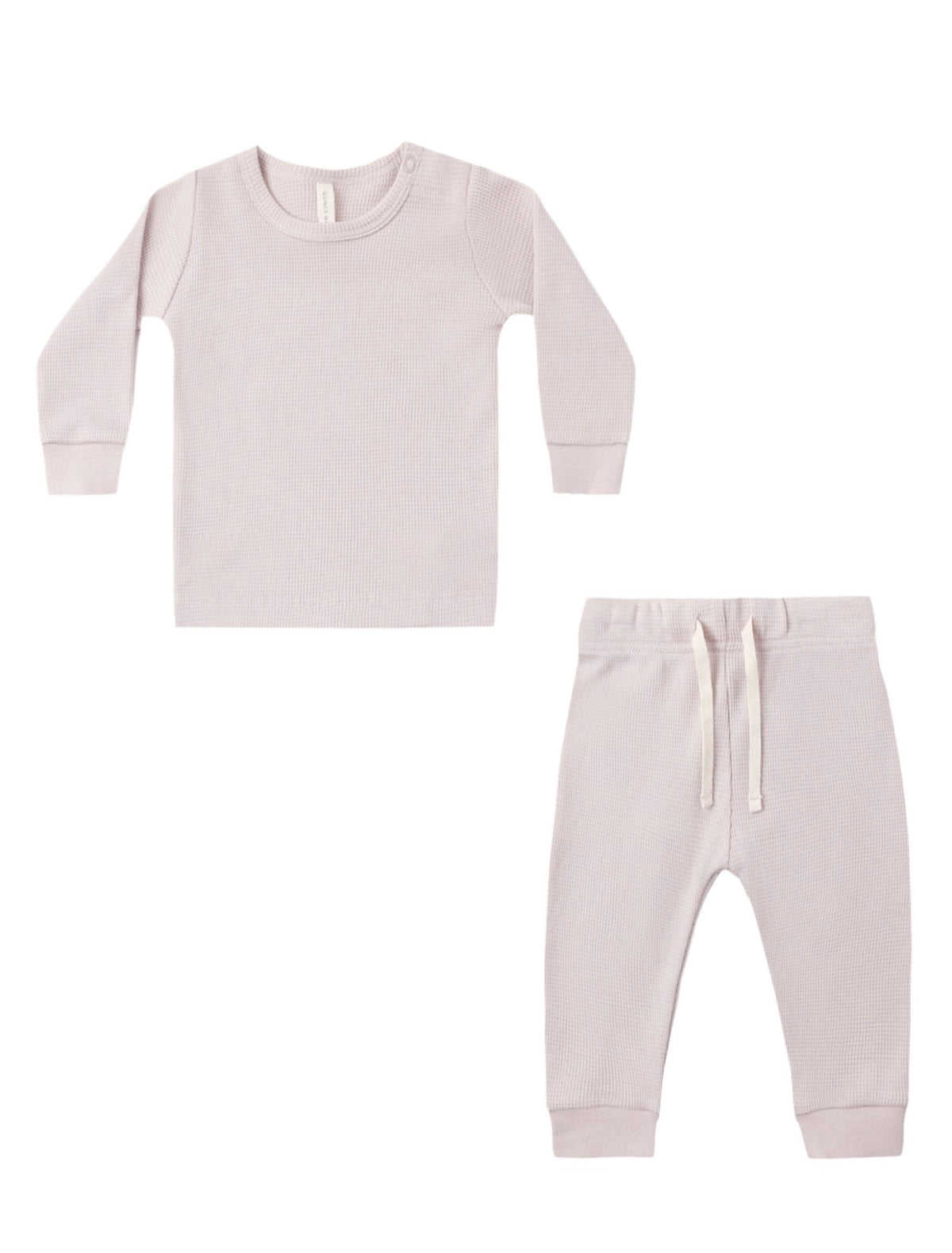 Waffle Top & Pant Set Lilac Mist