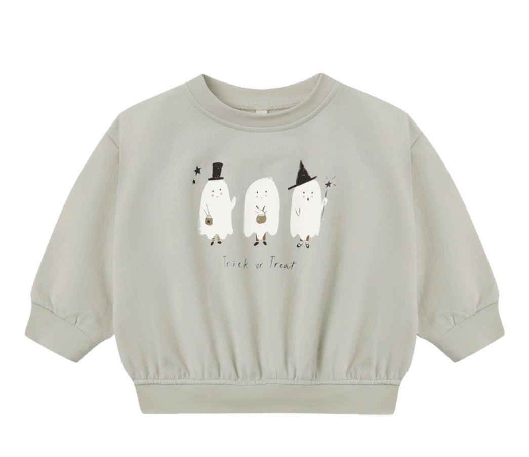 Relaxed Fleece Sweatshirt Trick or Treat