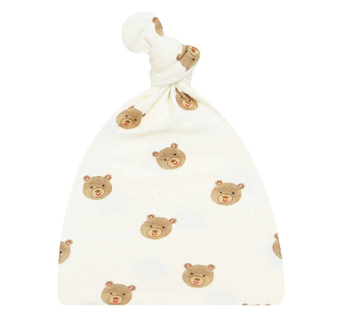 Teddy Top Knot Hat