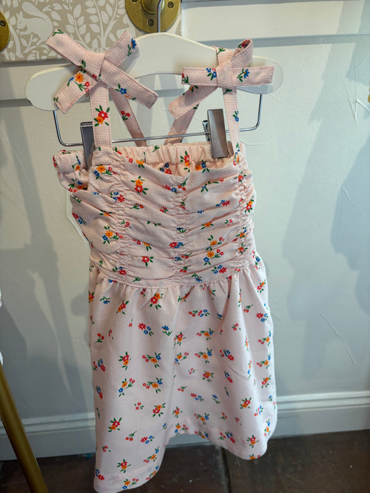 Pink Floral Dress