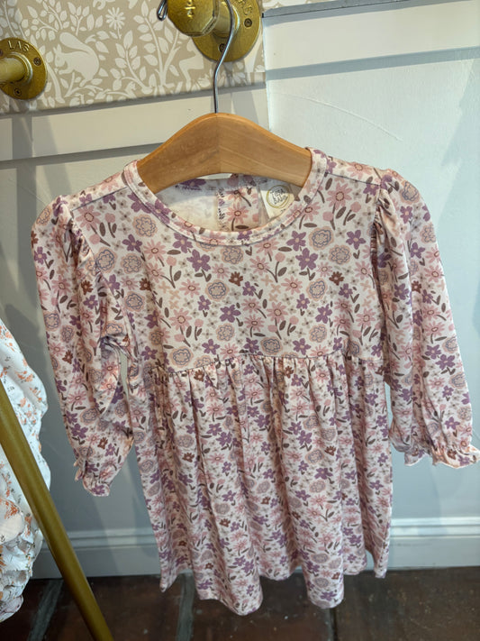 Pink Floral Dress