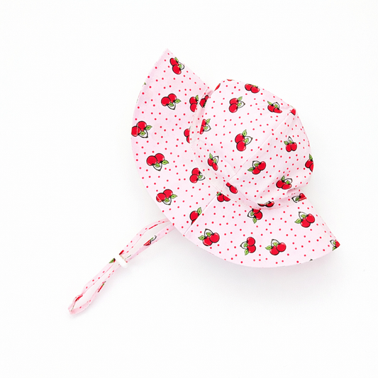 Cherry Sunhat UPF 50+ with Adjustable Breakaway Strap