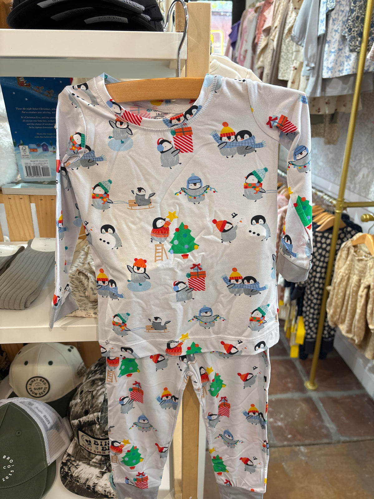 Christmas Penguin Loungewear Set
