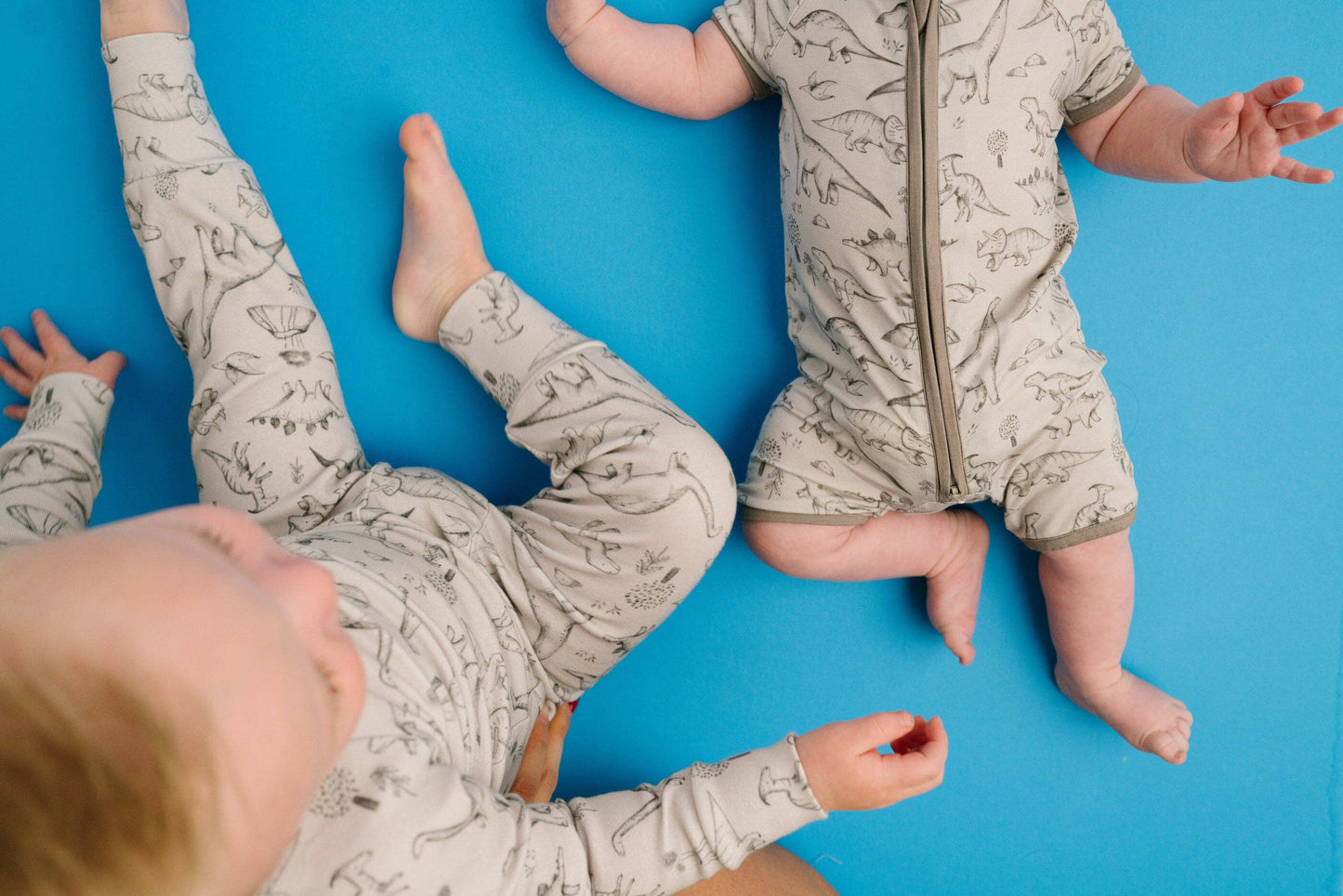 Dino Doodles Bamboo Short Romper